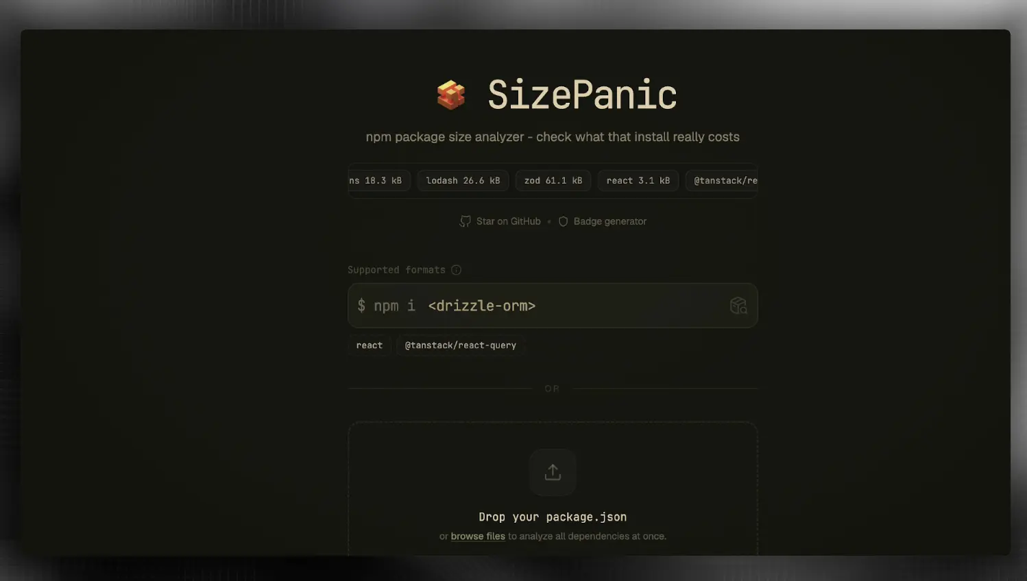 SizePanic